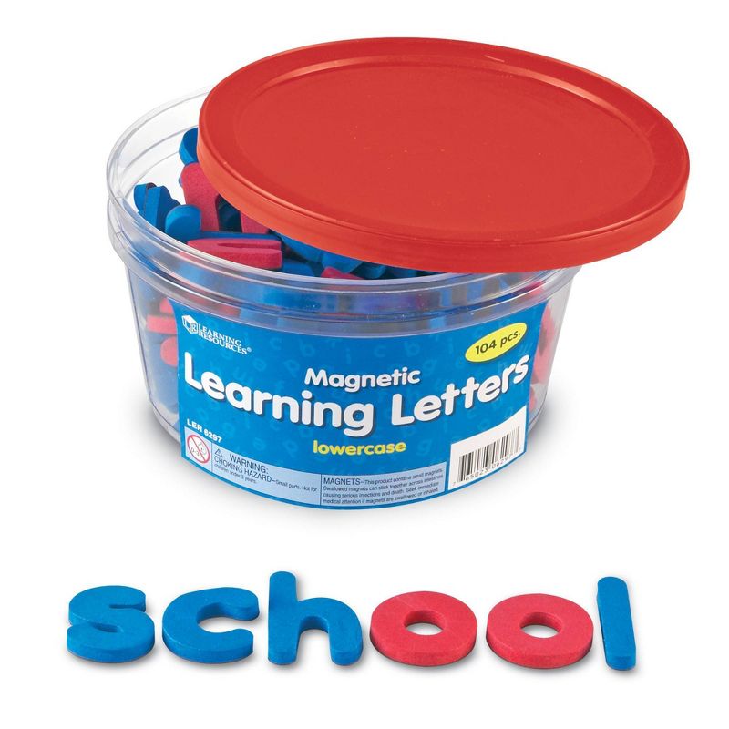 Learning Resources Magnetic Learning Letters - Lowercase, 4 of 6