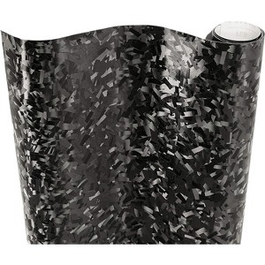 TruAIR Carbon Pattern Vinyl Car Wrap (10'x5', Black) - 1 of 4