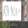 VAXCEL Harwood 1 Light Bronze Dusk to Dawn Farmhouse Outdoor Wall Lantern Clear Glass - 4 of 4