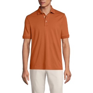 Lands' End Men's Short Sleeve Cotton Supima Polo Shirt - 1 of 3