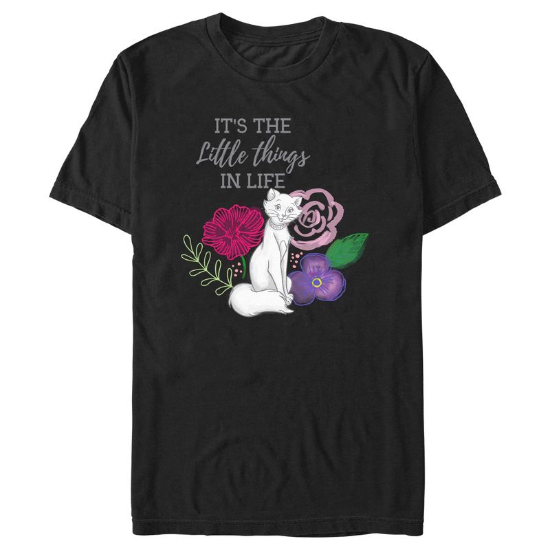 Men's Aristocats Duchess It’s the Little Things in Life T-Shirt, 1 of 6