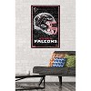 Trends International NFL Atlanta Falcons - Neon Helmet 23 Unframed Wall Poster Prints - 2 of 4