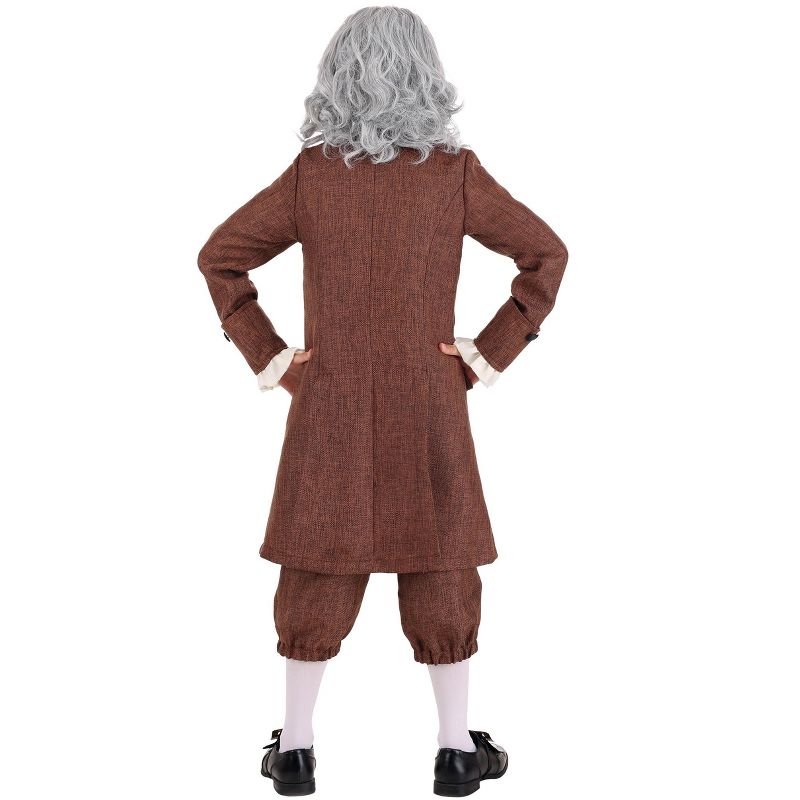HalloweenCostumes.com Colonial Benjamin Franklin Costume for Boys, 2 of 4