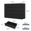Resenkos Mid Century Modern 8 Drawer Dresser for Bedroom with Hidden Handle - 4 of 4