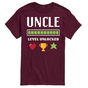 Men's - Instant Message - Uncle Level Unlocked Short Sleeve Graphic T-Shirt - 1 of 4
