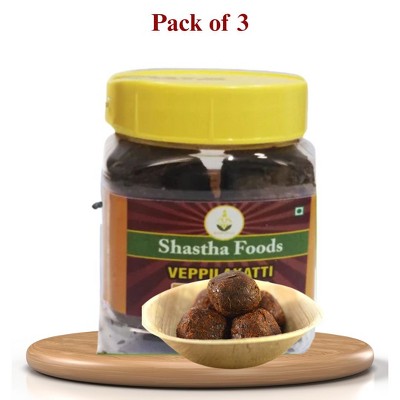Shastha Hand-made Healthy Veppilai Katti For Rice  - Pack of 3 , Each Pkt 100g