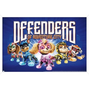 Trends International Paw Patrol: The Mighty Movie - Defenders Framed Wall Poster Prints - 1 of 4