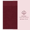 American Soft Linen 100% Cotton Luxury Turkish 4 Piece Bath Towel Set, 27x54 inches Soft Quick Dry Bath Towels for Bathroom - 4 of 4