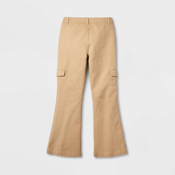 Pantalones de Cargo de Tiro Medio con Pierna Recta para Niña - Cat & Jack™ 3