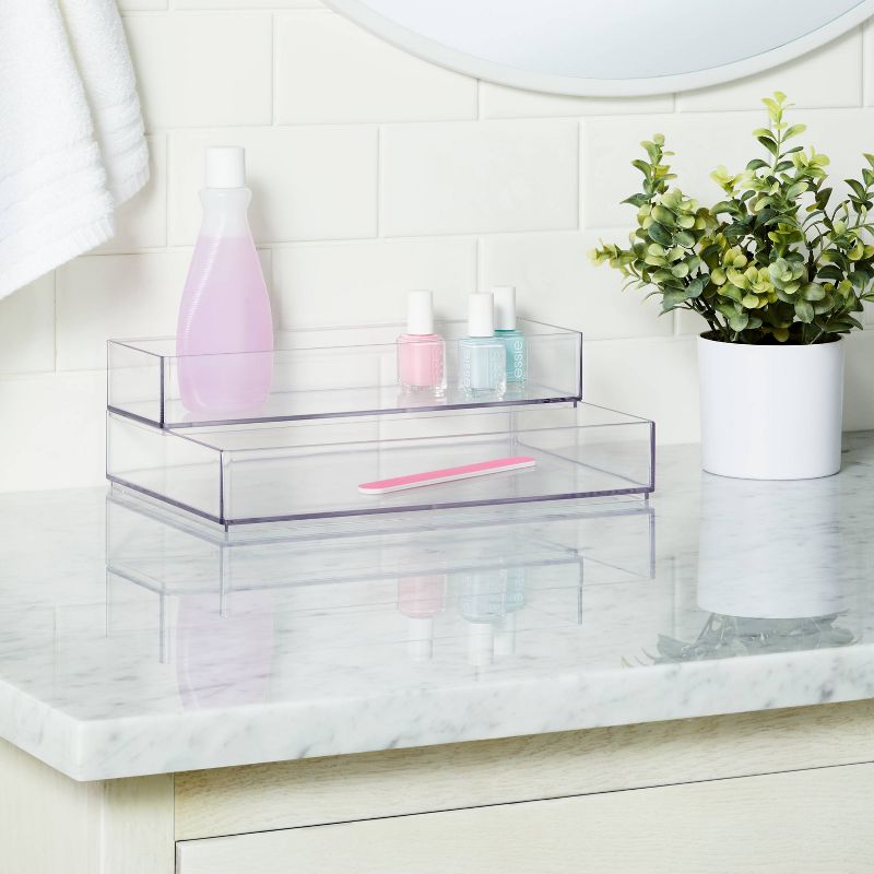 Plastic Organizer Tray Clear - Brightroom™, 2 of 12