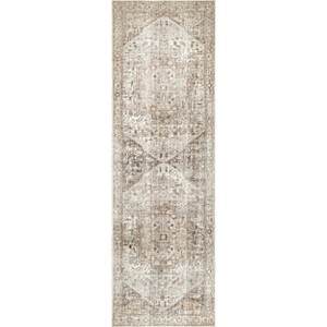 Nuloom Harriet Vintage Medallion Fringe Indoor Area Rug - 1 of 4