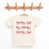 The Juniper Shop Patriotic America Stacked Coquette Youth Short Sleeve Tee - 2 of 4