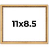 PosterPalooza | Photo Size Classic Modern Gold Frame - UV Acrylic, Foam Board Backing, Hanging Hardware - 2 of 4