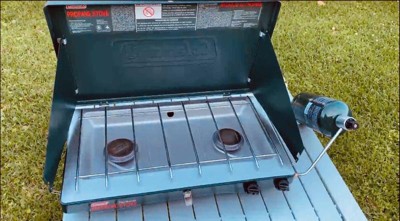 Coleman (5430D454) Classic 2000020943NP Two Burner Propane Camp Stove  **READ**