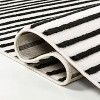 JONATHAN Y Anders High-Low MidCentury Modern Arch Stripe Two-Tone Indoor/Outdoor Area Rug - 4 of 4