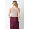 Women's Bustier Sweater Top - OLIVACEOUS - 2 of 3