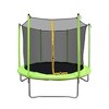 8ft Metal Trampoline Green Outdoor Trampoline Durable High-Quality Safety Net for Kids - 4 of 4