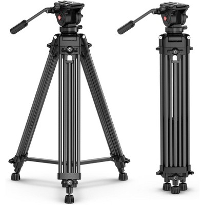 Craze Ventures Professional Video Tripod with Fluid Head