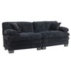 Maliang 84" L Two-seat Sectional Sofa, Modular Deep Seat Sofa, Upholstered Sofa for Small Spaces - 2 of 4