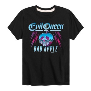 Boys' - Disney Villains - Evil Queen Bad Apple Short Sleeve Graphic T-Shirt - 1 of 4
