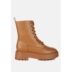 Molsh Faux Leather Ankle Biker Boots Women - 1 of 4