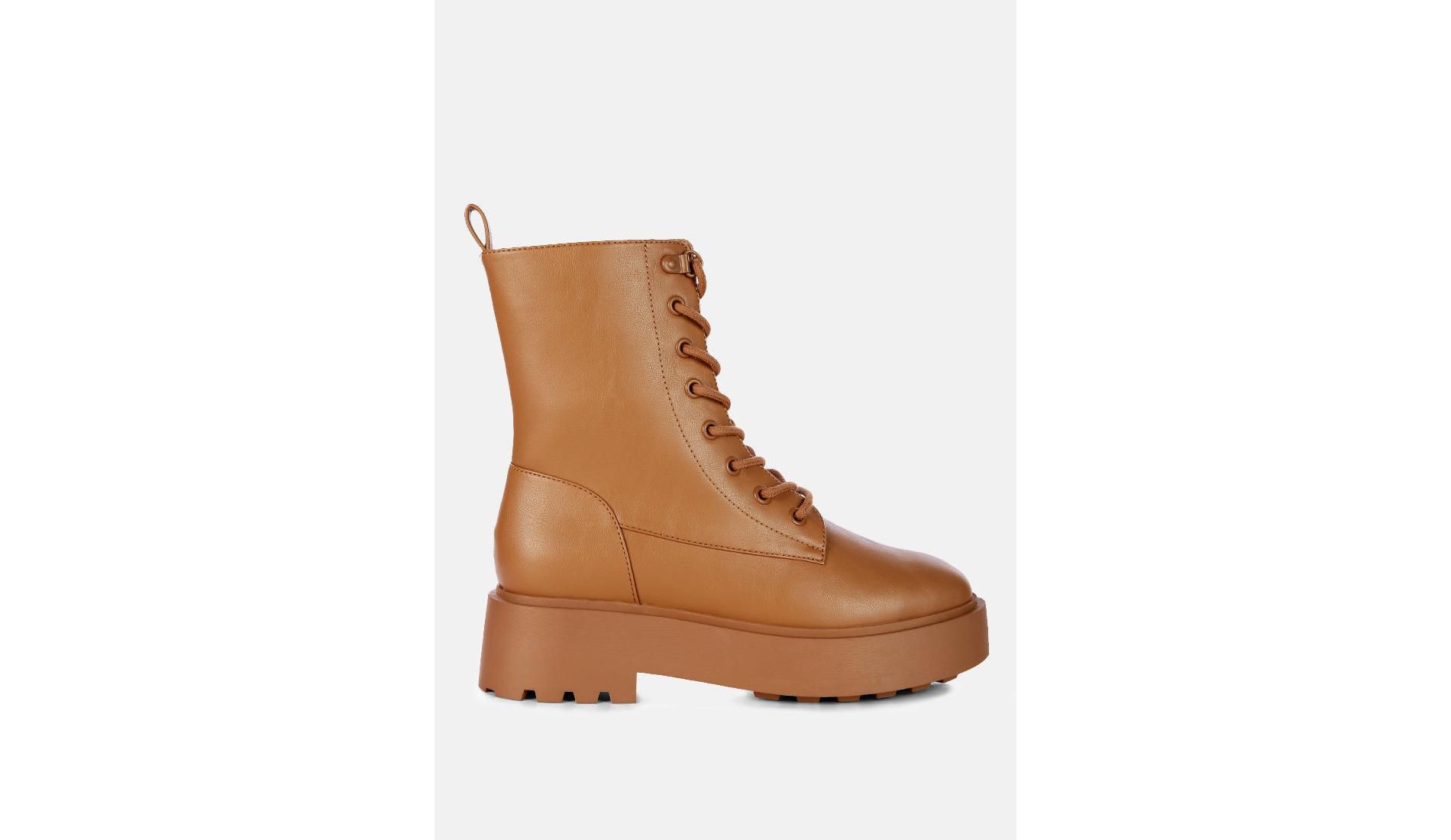Molsh Faux Leather Ankle Biker Boots Women
