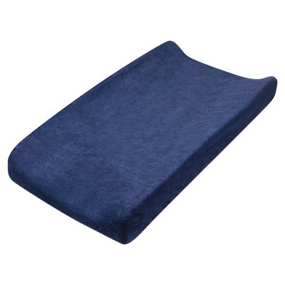 Honest Baby Organic Cotton Baby Terry Changing Pad Cover - Navy