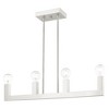 Livex Lighting Solna 4 - Light Chandelier in  Brushed Nickel - 4 of 4