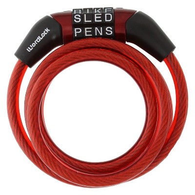 Word best sale bike lock