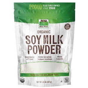 Organic Soy Milk Powder by Now Foods  -  20 oz Powder - 1 of 2