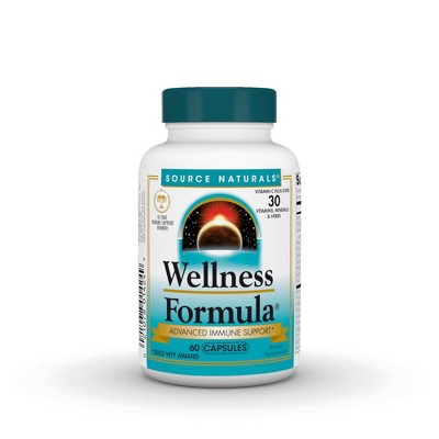Wellness Formula Capsules by Source Naturals, Inc.  -  60 Capsule