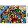 Trends International Marvel Comics - Retro Lineup Unframed Wall Poster Prints - 3 of 4