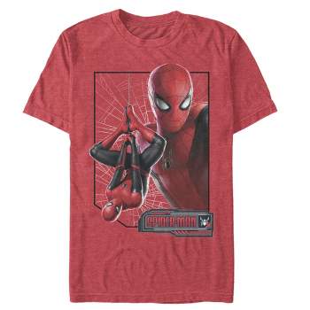 Spiderman Patch Logo Costume Juvenile T-Shirt | Large 6 in Red Stylin Online
