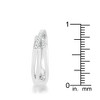 Slickblue 0.2 Ct. CZ Rhodium Trio Band Cocktail Ring, Clear Stones, Classic Women’s Jewelry, Sizes 5-10 - 4 of 4