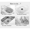 FEIYABDF Cleaning Unclogging Manual Electric Pneumatic Dredge High Pressure Air Toilet Pipe Plunger for Bathroom, Kitchen, Sink, & Floor Drain - 3 of 4
