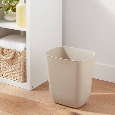 3gal Open Vanity Waste Basket Gray - Brightroom&#8482;