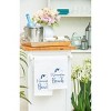 C&F Home Quarantine At The Beach Embroidered Waffle Weave Kitchen Towel - 4 of 4