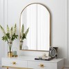 Beautyolove Arched Aluminum Alloy Framed Wall Mirror Decorative Wall Mirror - 2 of 4