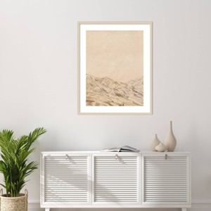 Amanti Art Twilight Mountain Peaks I by Grace Popp Wood Framed Wall Art Print - 1 of 4