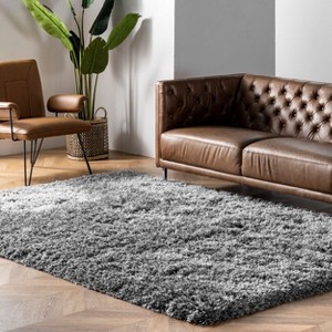 Nuloom Kristan Modern Shag Area Rug, 3' x 5', Gray - 1 of 4