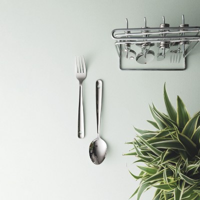 BergHOFF Essentials Alteo 25Pc Stainless Steel Flatware Set, Serving for 6