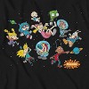 Mens Nickelodeon 90's Classic Shirt - Nicktoons & Rugrats Vintage T-shirt (Black Space, Medium) - 2 of 4