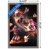 Trends International James Booker - Galaxy Laser Cats on Pizza Framed Wall Poster Prints - 3 of 4