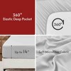 BAGOKIE 7 Pieces Reversible Bed in a Bag Comforter Set for All Season - 2 of 4