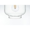 Elegant Lighting Collier 7.5 Inch Flush Mount Clear Shade in Satin Gold - 4 of 4