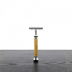 G&F 1920 Premium Olive Wood Safety Razor #1360 - 1 of 2