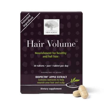 New Nordic Hair Volume Vitamin Tablets with Biotin