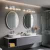 DAKAFUL Crystal Bathroom Vanity Light, Vanity Fixtures with Clear Textured Shades,Wall Sconce Over Mirror,for Bedroom/home decor - 4 of 4