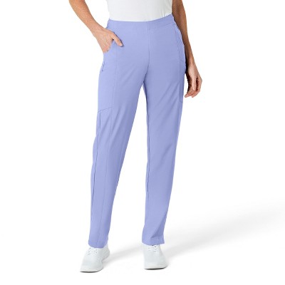 Wink W123 Women's Flat Front Cargo Scrub Pant