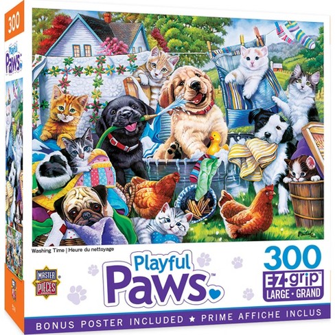 MasterPieces 300 Piece EZ Grip Jigsaw Puzzle - My Dog Blue - 18x24